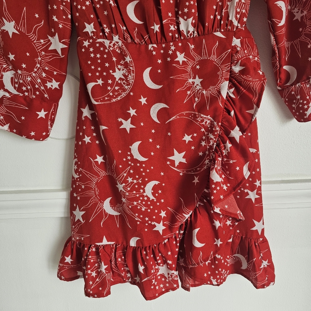 ASOS Ruffled Wrap Dress - Picture 10 of 11